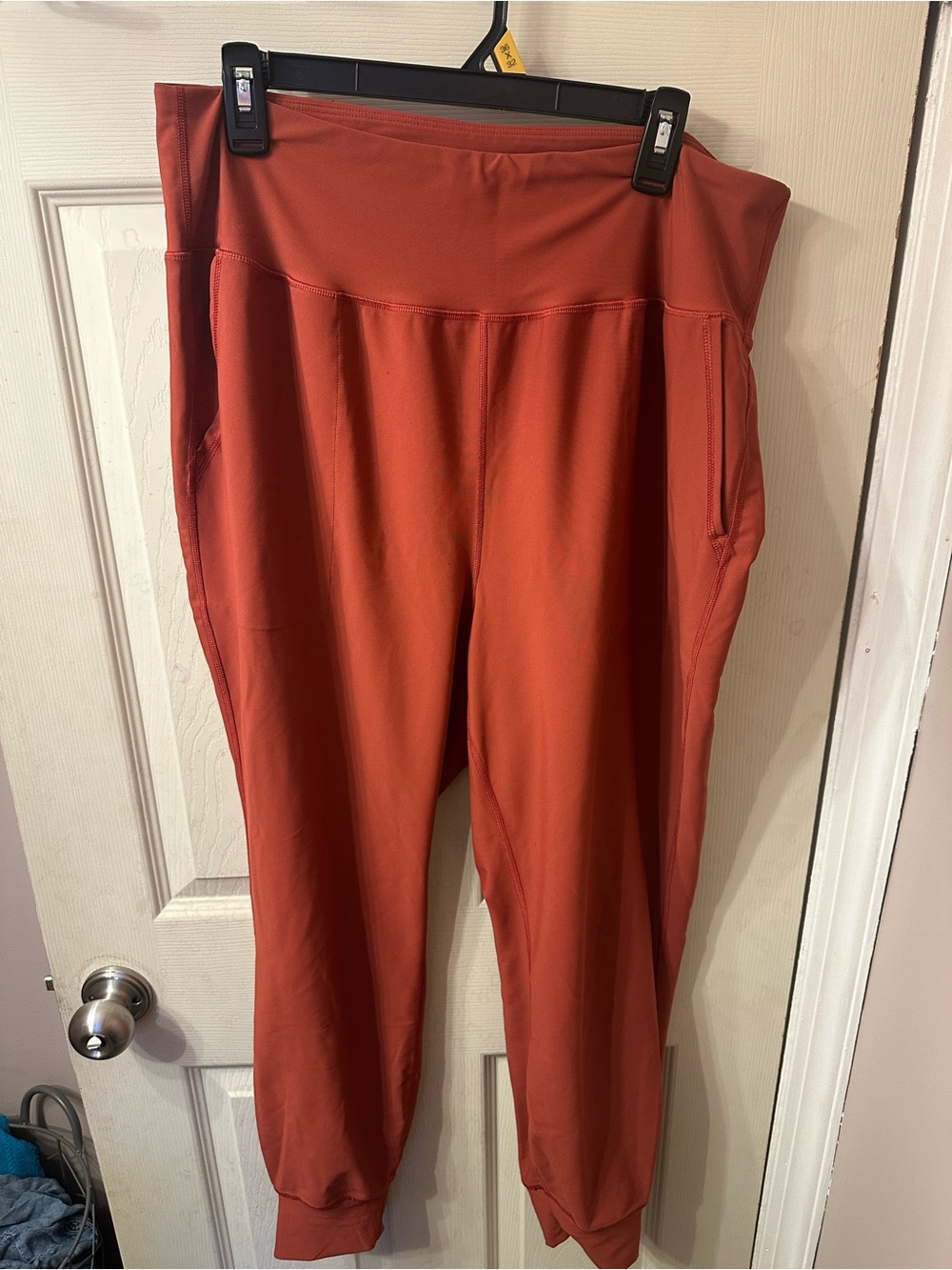 Old Navy Women's Rust Orange Jogger Track Pants